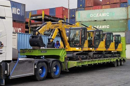 picture 24 shiyun 50 tons lowbed trailer